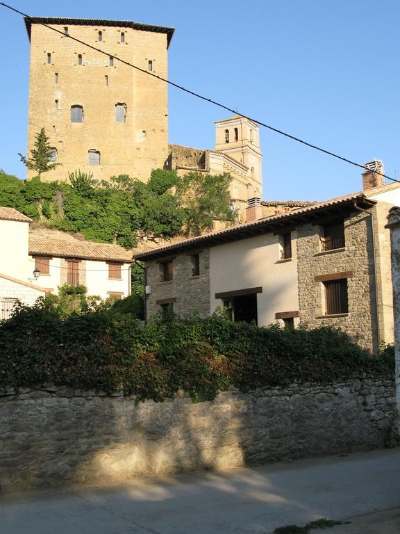 Casa Rural Las Lezas Biel Exterior foto